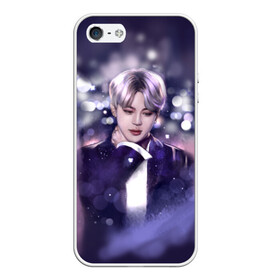 Чехол для iPhone 5/5S матовый с принтом BTS_Jimin _ в Кировске, Силикон | Область печати: задняя сторона чехла, без боковых панелей | bangtan boys | bts | бантаны бтс