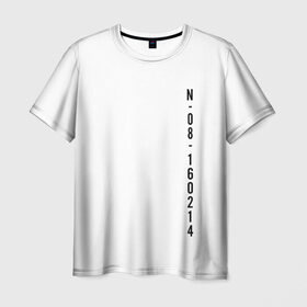 Мужская футболка 3D с принтом BTS SAVE ME JUNGKOOK _white в Кировске, 100% полиэфир | прямой крой, круглый вырез горловины, длина до линии бедер | bangtan boys | bts | бантаны бтс