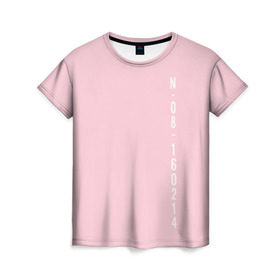 Женская футболка 3D с принтом BTS SAVE ME JUNGKOOK _pink в Кировске, 100% полиэфир ( синтетическое хлопкоподобное полотно) | прямой крой, круглый вырез горловины, длина до линии бедер | bangtan boys | bts | бантаны бтс