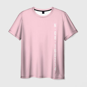 Мужская футболка 3D с принтом BTS SAVE ME JUNGKOOK _pink в Кировске, 100% полиэфир | прямой крой, круглый вырез горловины, длина до линии бедер | bangtan boys | bts | бантаны бтс