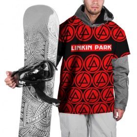 Накидка на куртку 3D с принтом LINKIN PARK 2018 MUSIC STYLE в Кировске, 100% полиэстер |  | linkin park | logo | music | pop | rock | альтернатива | металл | музыка | музыкальный | поп | рок