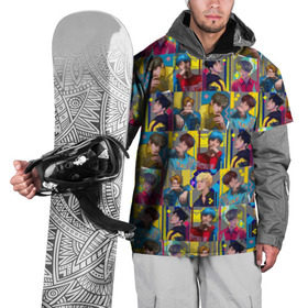 Накидка на куртку 3D с принтом Bangtan Boys в Кировске, 100% полиэстер |  | Тематика изображения на принте: bangtan boys | bts | бантаны бтс