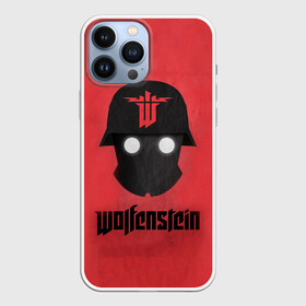 Чехол для iPhone 13 Pro Max с принтом Wolfenstein в Кировске,  |  | bj | castle | colossus | new order | old blood | wolfenstein | би джей | блаcковиц | блажкович | блацкович | вольфенштайн | вольфенштейн | вульфенштайн | вульфенштейн | уильям