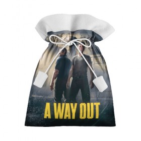 Подарочный 3D мешок с принтом A Way Out в Кировске, 100% полиэстер | Размер: 29*39 см | a way out