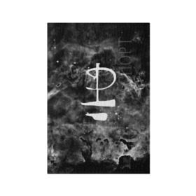 Обложка для паспорта матовая кожа с принтом PINK FLOYD MUSIC SPACE LOGO в Кировске, натуральная матовая кожа | размер 19,3 х 13,7 см; прозрачные пластиковые крепления | logo | music | pink floyd | pop | rock | usa | альтернатива | металл | музыка | музыкальный | поп | рок