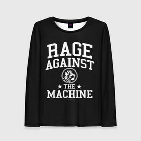 Женский лонгслив 3D с принтом Rage Against the Machine в Кировске, 100% полиэстер | длинные рукава, круглый вырез горловины, полуприлегающий силуэт | rage against the machine | альтернативный | америка | американская рок группа | брэд уилк | жанр | зак де ла роча | калифорния | лос анджелес | метал | музыка | ню метал | рок | рэп метал | рэп рок | рэпкор | сша