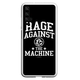 Чехол для Honor 20 с принтом Rage Against the Machine в Кировске, Силикон | Область печати: задняя сторона чехла, без боковых панелей | rage against the machine | альтернативный | америка | американская рок группа | брэд уилк | жанр | зак де ла роча | калифорния | лос анджелес | метал | музыка | ню метал | рок | рэп метал | рэп рок | рэпкор | сша