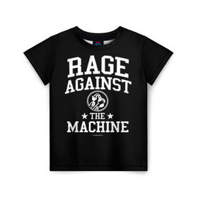 Детская футболка 3D с принтом Rage Against the Machine в Кировске, 100% гипоаллергенный полиэфир | прямой крой, круглый вырез горловины, длина до линии бедер, чуть спущенное плечо, ткань немного тянется | rage against the machine | альтернативный | америка | американская рок группа | брэд уилк | жанр | зак де ла роча | калифорния | лос анджелес | метал | музыка | ню метал | рок | рэп метал | рэп рок | рэпкор | сша