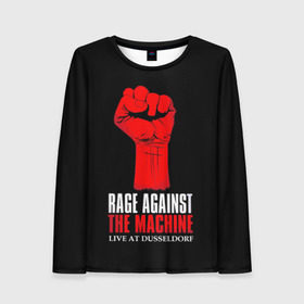 Женский лонгслив 3D с принтом Rage Against the Machine в Кировске, 100% полиэстер | длинные рукава, круглый вырез горловины, полуприлегающий силуэт | rage against the machine | альтернативный | америка | американская рок группа | брэд уилк | жанр | зак де ла роча | калифорния | лос анджелес | метал | музыка | ню метал | рок | рэп метал | рэп рок | рэпкор | сша