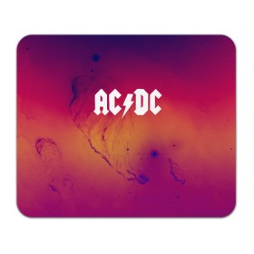 Коврик прямоугольный с принтом AC DC COLLECTION SPACE EDITION в Кировске, натуральный каучук | размер 230 х 185 мм; запечатка лицевой стороны | ac dc | logo | music | pop | rock | usa | альтернатива | металл | музыка | музыкальный | поп | рок