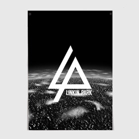 Постер с принтом LINKIN PARK в Кировске, 100% бумага
 | бумага, плотность 150 мг. Матовая, но за счет высокого коэффициента гладкости имеет небольшой блеск и дает на свету блики, но в отличии от глянцевой бумаги не покрыта лаком | linkin park | logo | music | pop | rock | альтернатива | металл | музыка | музыкальный | поп | рок | честер беннингтон