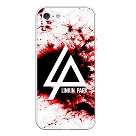 Чехол для iPhone 5/5S матовый с принтом LINKIN PARK BLOOD COLLECTION в Кировске, Силикон | Область печати: задняя сторона чехла, без боковых панелей | Тематика изображения на принте: linkin park | logo | music | pop | rock | альтернатива | металл | музыка | музыкальный | поп | рок | честер беннингтон