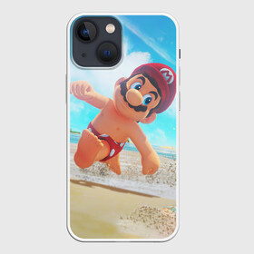 Чехол для iPhone 13 mini с принтом Super Mario Odyssey в Кировске,  |  | Тематика изображения на принте: nintendo | super mario odyssey | марио | нинтендо