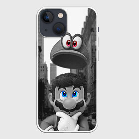 Чехол для iPhone 13 mini с принтом Super Mario Odyssey в Кировске,  |  | nintendo | super mario odyssey | марио | нинтендо