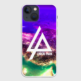 Чехол для iPhone 13 mini с принтом LINKIN PARK SPACE EDITION в Кировске,  |  | linkin park | logo | music | pop | rock | альтернатива | металл | музыка | музыкальный | поп | рок | честер беннингтон