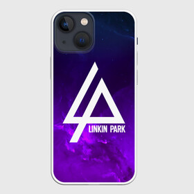 Чехол для iPhone 13 mini с принтом LINKIN PARK SPACE COLOR 2018 в Кировске,  |  | linkin park | logo | music | pop | rock | альтернатива | металл | музыка | музыкальный | поп | рок | честер беннингтон