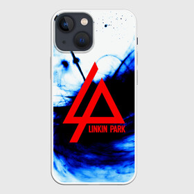 Чехол для iPhone 13 mini с принтом LINKIN PARK BLUE SMOKE в Кировске,  |  | linkin park | logo | music | pop | rock | альтернатива | металл | музыка | музыкальный | поп | рок | честер беннингтон