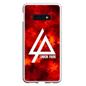 Чехол для Samsung S10E с принтом LINKIN PARK FIRE MUSIC 2018 в Кировске, Силикон | Область печати: задняя сторона чехла, без боковых панелей | Тематика изображения на принте: linkin park | logo | music | pop | rock | альтернатива | металл | музыка | музыкальный | поп | рок | честер беннингтон