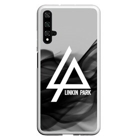 Чехол для Honor 20 с принтом LINKIN PARK SMOKE GRAY 2018 в Кировске, Силикон | Область печати: задняя сторона чехла, без боковых панелей | linkin park | logo | music | pop | rock | альтернатива | металл | музыка | музыкальный | поп | рок | честер беннингтон