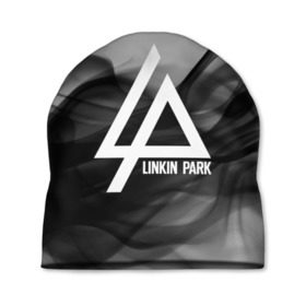 Шапка 3D с принтом LINKIN PARK SMOKE GRAY 2018 в Кировске, 100% полиэстер | универсальный размер, печать по всей поверхности изделия | linkin park | logo | music | pop | rock | альтернатива | металл | музыка | музыкальный | поп | рок | честер беннингтон