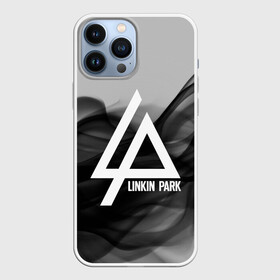 Чехол для iPhone 13 Pro Max с принтом LINKIN PARK SMOKE GRAY 2018 в Кировске,  |  | Тематика изображения на принте: linkin park | logo | music | pop | rock | альтернатива | металл | музыка | музыкальный | поп | рок | честер беннингтон