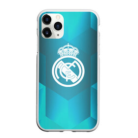 Чехол для iPhone 11 Pro Max матовый с принтом Real Madrid Geometry Sport в Кировске, Силикон |  | emirates | fc | real madrid | геометрия | реал мадрид | футбольный клуб | эмблема