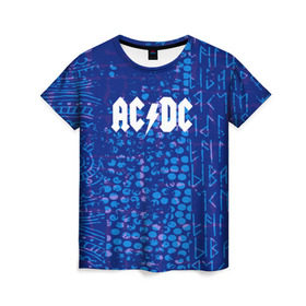 Женская футболка 3D с принтом AC DC angel collection в Кировске, 100% полиэфир ( синтетическое хлопкоподобное полотно) | прямой крой, круглый вырез горловины, длина до линии бедер | ac dc | logo | music | pop | rock | альтернатива | металл | музыка | музыкальный | поп | рок