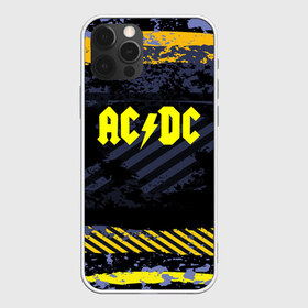 Чехол для iPhone 12 Pro Max с принтом AC DC STREET COLLECTION в Кировске, Силикон |  | ac dc | logo | music | pop | rock | альтернатива | металл | музыка | музыкальный | поп | рок