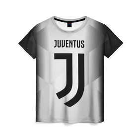 Женская футболка 3D с принтом Juventus 2018 Original в Кировске, 100% полиэфир ( синтетическое хлопкоподобное полотно) | прямой крой, круглый вырез горловины, длина до линии бедер | fly emirates | juventus | ronaldo | клуб | линии | мода | модные | мяч | реал мадрид | спорт | спортивные | стиль | футбол | футбольный клуб | экстрим | эмблема | ювентус