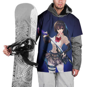 Накидка на куртку 3D с принтом Anime girl в Кировске, 100% полиэстер |  | Тематика изображения на принте: anime | girl | japan | katana | samurai | sword | аниме | девушка | катана | меч | оружие | самурай | япония
