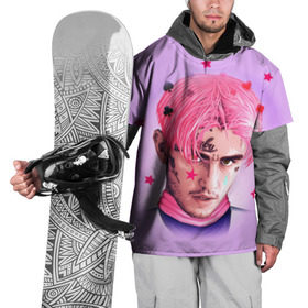 Накидка на куртку 3D с принтом Lil Prince в Кировске, 100% полиэстер |  | Тематика изображения на принте: lil peep | rap | густав ор | лил пип | рэп