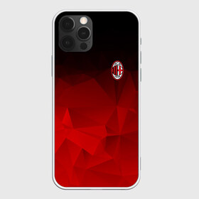 Чехол для iPhone 12 Pro Max с принтом AC MILAN в Кировске, Силикон |  | ac milan | fc | fc milan | football | milan | soccer | белый | клуб | красный | милан | спорт | спортивные | фк | футбол | цвет.логотип | черный | эмблема