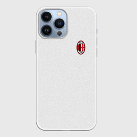 Чехол для iPhone 13 Pro Max с принтом AC MILAN в Кировске,  |  | Тематика изображения на принте: ac milan | fc | fc milan | football | milan | soccer | белый | клуб | красный | милан | спорт | спортивные | фк | футбол | цвет.логотип | черный | эмблема