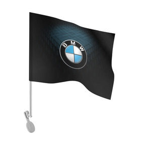 Флаг для автомобиля с принтом BMW 2018 Blue Line в Кировске, 100% полиэстер | Размер: 30*21 см | bmw | bmw motorsport | bmw performance | carbon | m | motorsport | performance | sport | бмв | карбон | моторспорт | спорт