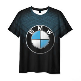 Мужская футболка 3D с принтом BMW 2018 Blue Line в Кировске, 100% полиэфир | прямой крой, круглый вырез горловины, длина до линии бедер | bmw | bmw motorsport | bmw performance | carbon | m | motorsport | performance | sport | бмв | карбон | моторспорт | спорт