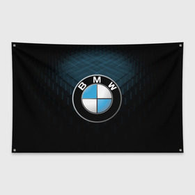 Флаг-баннер с принтом BMW 2018 Blue Line в Кировске, 100% полиэстер | размер 67 х 109 см, плотность ткани — 95 г/м2; по краям флага есть четыре люверса для крепления | bmw | bmw motorsport | bmw performance | carbon | m | motorsport | performance | sport | бмв | карбон | моторспорт | спорт