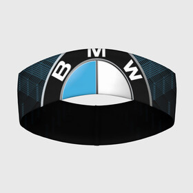 Повязка на голову 3D с принтом BMW BLUE LINE | БМВ в Кировске,  |  | bmw | bmw motorsport | bmw performance | carbon | m | motorsport | performance | sport | бмв | карбон | моторспорт | спорт