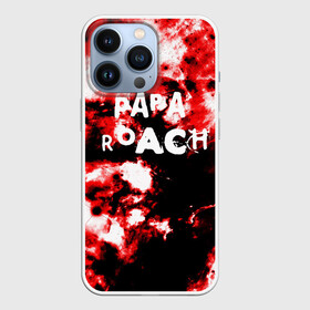 Чехол для iPhone 13 Pro с принтом PAPA ROACH BLOOD ROCK STYLE в Кировске,  |  | Тематика изображения на принте: papa roach | roach | папа роач | папароач | папароч | роач | роч