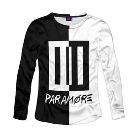 Женский лонгслив 3D с принтом Paramore в Кировске, 100% полиэстер | длинные рукава, круглый вырез горловины, полуприлегающий силуэт | paramore | альтернативный | группа | джош фарро | зак фарро | панк | панкрок | пара море | парамор | парамора | параморе | парморе | поп | поппанк | попрок | рок | тейлор йорк | хейли уильямс