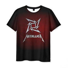 Мужская футболка 3D с принтом Metallica в Кировске, 100% полиэфир | прямой крой, круглый вырез горловины, длина до линии бедер | metallica | группа | джеймс хэтфилд | кирк хэмметт | ларс ульрих | метал | металика | металлика | миталика | музыка | роберт трухильо | рок | трэш | трэшметал | хард | хардрок | хеви | хевиметал