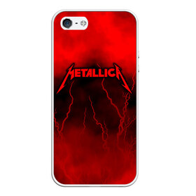 Чехол для iPhone 5/5S матовый с принтом Metallica в Кировске, Силикон | Область печати: задняя сторона чехла, без боковых панелей | metallica | группа | джеймс хэтфилд | кирк хэмметт | ларс ульрих | метал | металика | металлика | миталика | музыка | роберт трухильо | рок | трэш | трэшметал | хард | хардрок | хеви | хевиметал