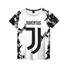 Женская футболка 3D с принтом Juventus 2018 Original в Кировске, 100% полиэфир ( синтетическое хлопкоподобное полотно) | прямой крой, круглый вырез горловины, длина до линии бедер | fly emirates | juventus | ronaldo | клуб | линии | мода | модные | мяч | реал мадрид | спорт | спортивные | стиль | футбол | футбольный клуб | экстрим | эмблема | ювентус