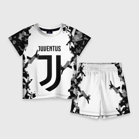 Детский костюм с шортами 3D с принтом Juventus 2018 Original в Кировске,  |  | fly emirates | juventus | ronaldo | клуб | линии | мода | модные | мяч | реал мадрид | спорт | спортивные | стиль | футбол | футбольный клуб | экстрим | эмблема | ювентус