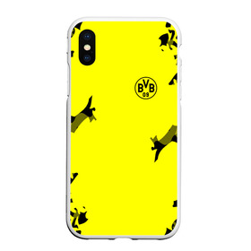 Чехол для iPhone XS Max матовый с принтом FC Borussia 2018 Original в Кировске, Силикон | Область печати: задняя сторона чехла, без боковых панелей | боруссия | дортмунд