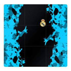 Магнитный плакат 3Х3 с принтом Real Madrid 2018 Original в Кировске, Полимерный материал с магнитным слоем | 9 деталей размером 9*9 см | emirates | fc | real madrid | абстракция | реал мадрид | футбольный клуб | эмблема