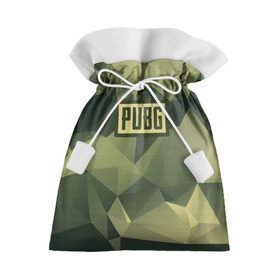 Подарочный 3D мешок с принтом PUBG в Кировске, 100% полиэстер | Размер: 29*39 см | battlegrounds | camo | player | unknowns | игра | камуфляж | шутер