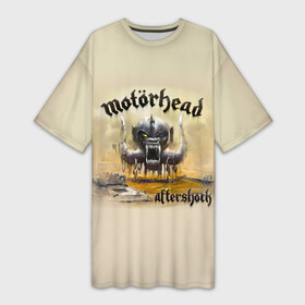 Платье-футболка 3D с принтом Motrhead, aftershock в Кировске,  |  | larry wallis | lucas fox | motorhead | motrhead | группа | кэмпбелл | лемми | метал | микки ди | мотор хед | моторхед | рок | тейлор | фил | хард | хардрок | хеви | хевиметал