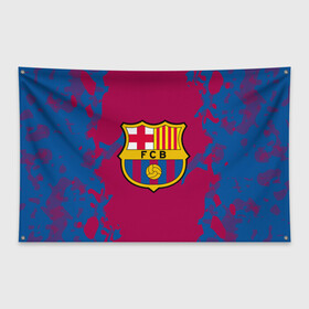 Флаг-баннер с принтом FC Barca 2018 Original в Кировске, 100% полиэстер | размер 67 х 109 см, плотность ткани — 95 г/м2; по краям флага есть четыре люверса для крепления | fc | fc barcelona | fcb | барселона | спорт | спортивные | фк | футбол | футбольный клуб