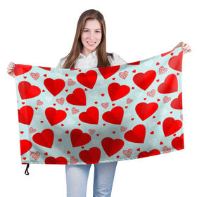 Флаг 3D с принтом С днем святого Валентина в Кировске, 100% полиэстер | плотность ткани — 95 г/м2, размер — 67 х 109 см. Принт наносится с одной стороны | 14 | love | валентин | губы | день | любовь | подарок | поцелуй | сердце | страсть | февраль