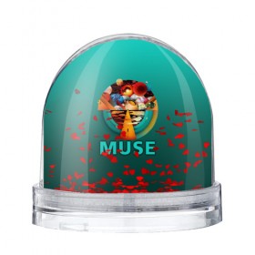 Водяной шар с принтом Muse в Кировске, Пластик | Изображение внутри шара печатается на глянцевой фотобумаге с двух сторон | 
